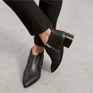 Everlane side zip ankle booties